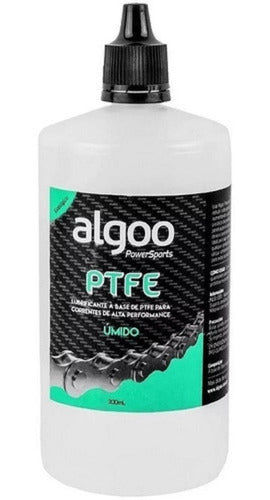 Lubrificante Para Corrente De Bike Algoo Ptfe Úmido 200ml