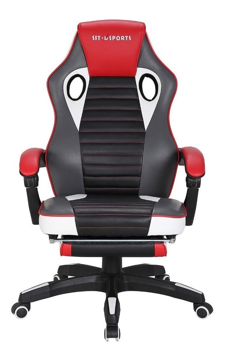 Cadeira Gamer Reclinável Base Giratória Nylon Sports