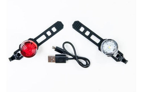 Pisca Led Luz Refletor Bike Absolute Jy-6003u Recarreg. Usb