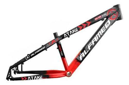 Quadro De Bicicleta Aro 26 Alfameq Atake Freeride Aluminio