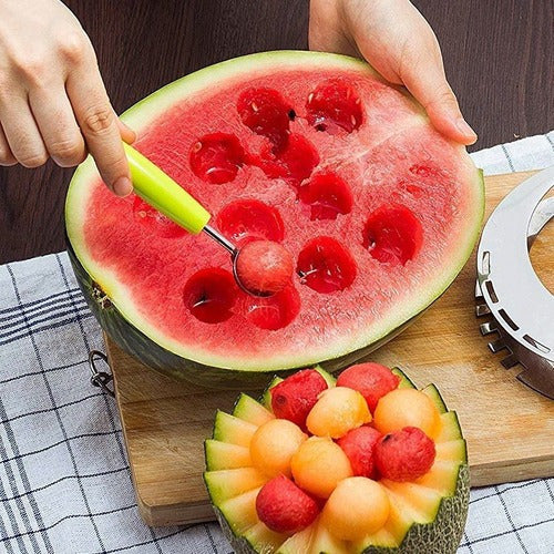 Boleador Cortador Decorador Alimentos Faca Frutas E Legumes