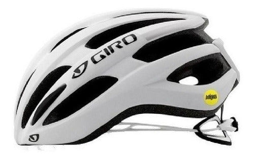 Capacete Ciclismo Giro Foray Mips Branco E Prata Tamanho M