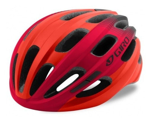 Capacete Ciclismo Giro Isode Vermelho E Preto UA 54-61cm