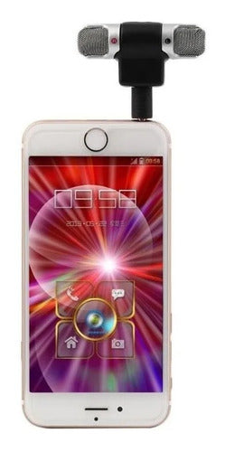 Microfone Mini Reportagem Smartphone Celular Externo Lt-ds70