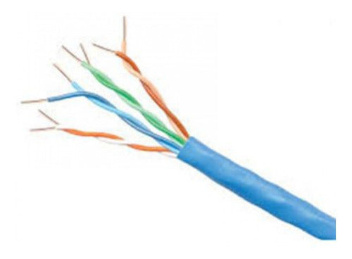 Cabo De Rede Cat5e 305m Azul Lan 4px24 Awg Tl104p24azbc