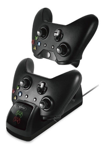 Base Carregadora Para 2 Controles De Xbox One