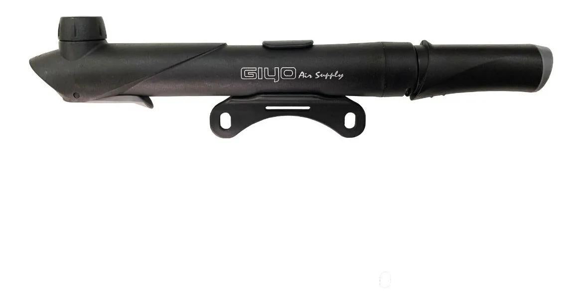 Bomba De Ar P/bicicleta Mini Pump Gp47l Giyo Schrader/presta - Cor Preto