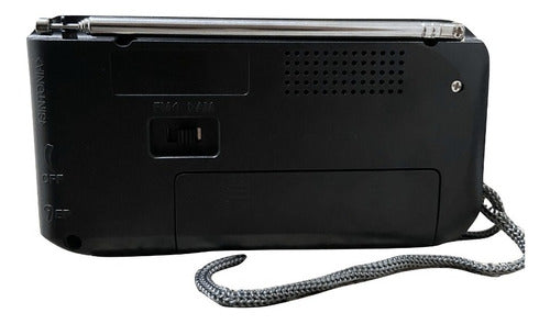 Radio Fm/am Portatil De Bolso Analógico Antena Retro Le-653