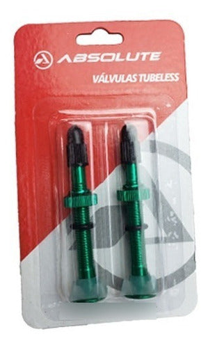 Par Válvulas Bicos Tubeless Presta Alumínio 48mm