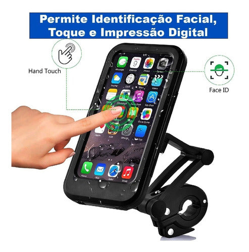 Suporte De Celular Magnético Articulado Para Moto E Bike