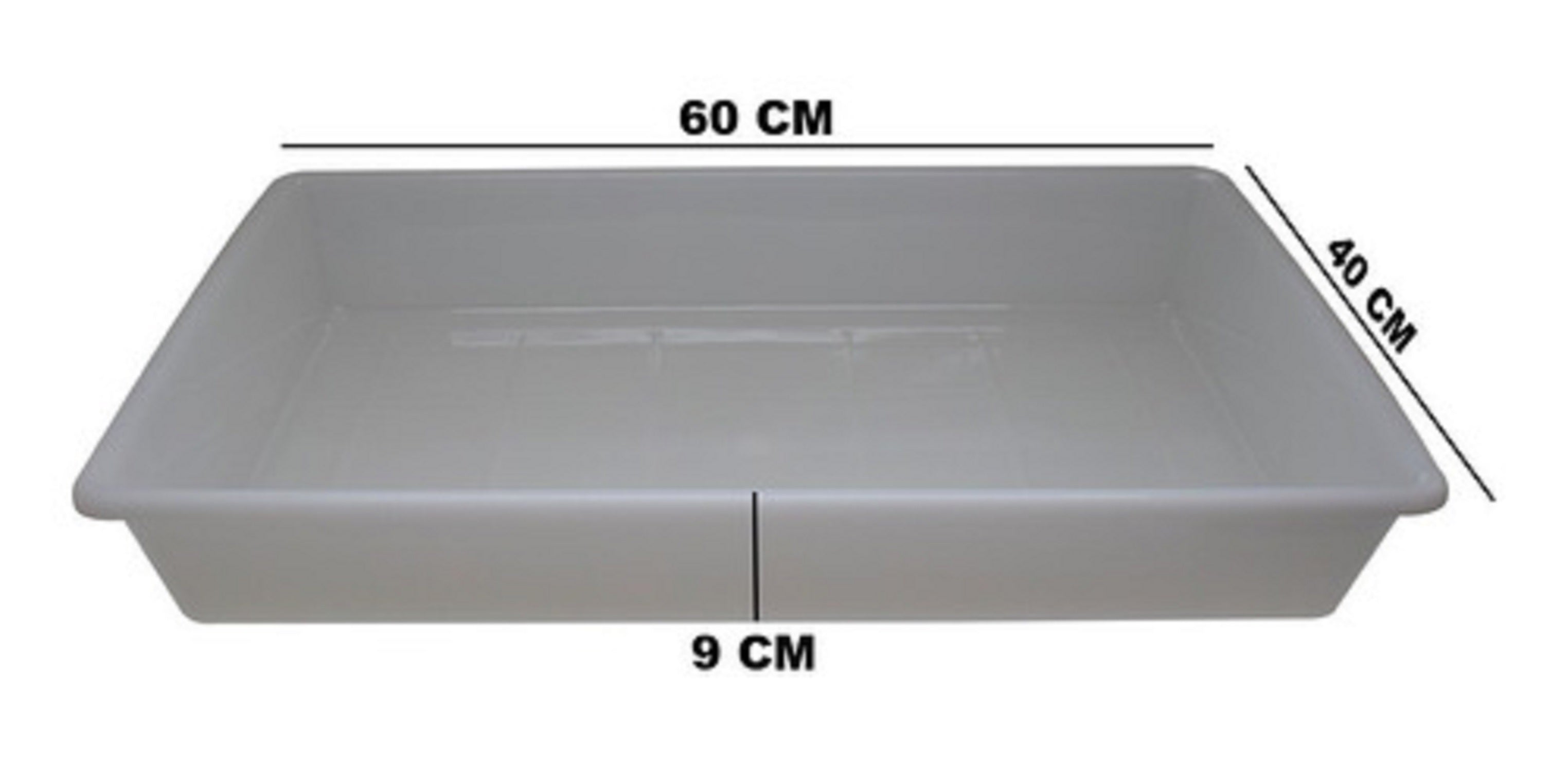 Bandeja Plastica Açougue  Congelamento 40 X 60 Cm