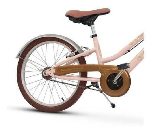 Bicicleta Infantil Nathor Antonella Teen Rosa Aro 20