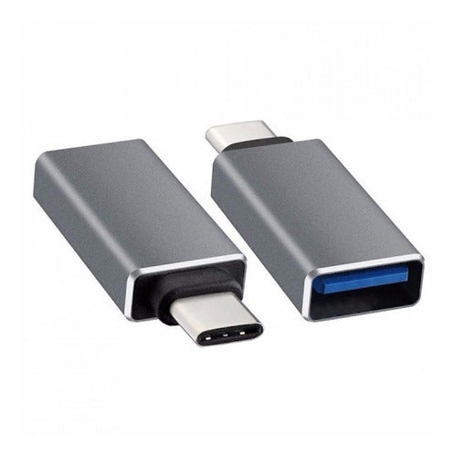 Adaptador Otg Tipo C Macho Usb 2.0 Fêmea Xtrad