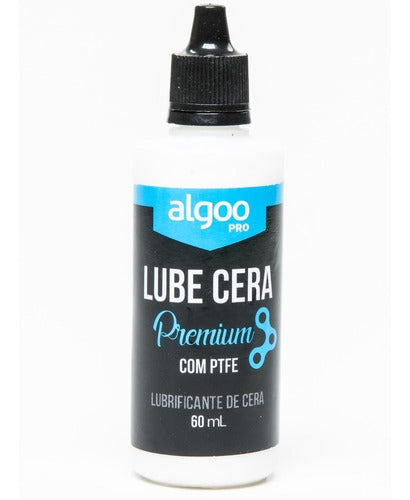 Kit De Limpeza Corrente Desengraxante E Lube Cera Algoo 60ml