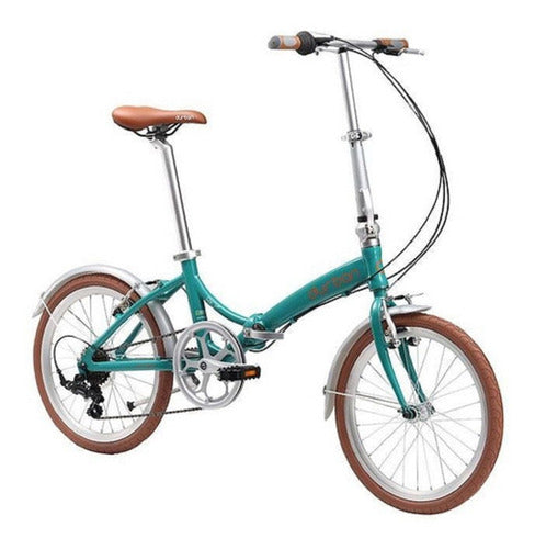 Bicicleta Dobravel Rio Turquesa Durban