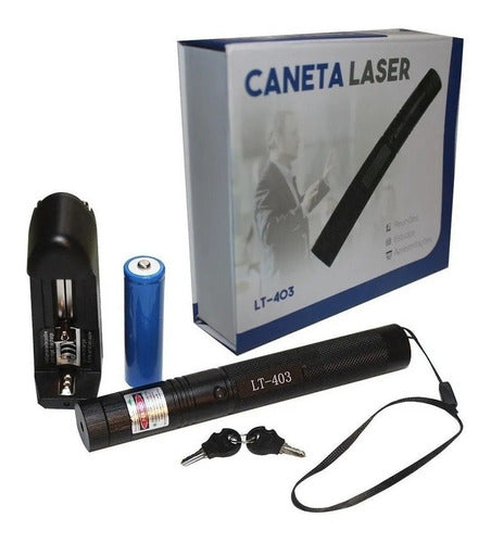 Caneta Laser Para Reuniões Estudos Apresentações Lt 403