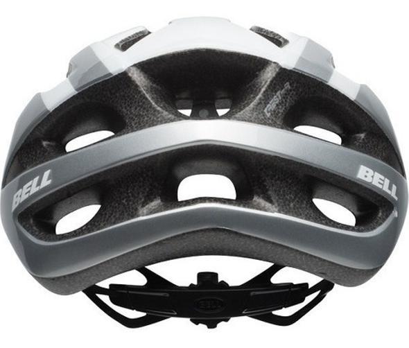 Capacete Ciclismo Bell Crest R Mtb Cinza E Prata U 55-59cm