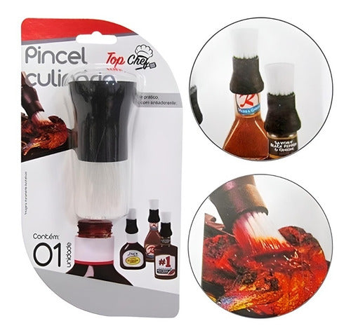 Pincel Culinário Cozinha Churrasco Pincelar Para Tubo Molho