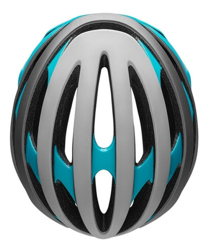 Capacete Ciclismo Bell Stratus Mips Cinza / azul 55-59cm M