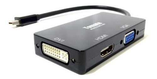 Cabo Mini Displayport Para Vga Hdmi Dvi Tomate