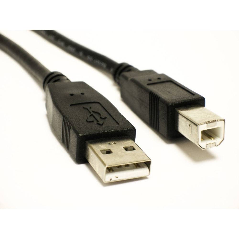Cabo de Impressora  USB 2.0 AM x BM 5 Metros