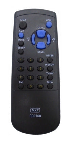 Controle Remoto Tv Le-7122