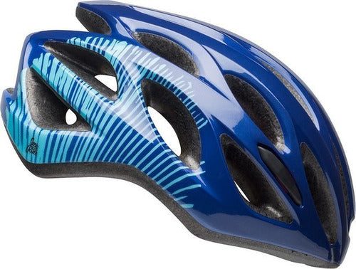 Capacete Ciclismo Bell Tempo Azul Tamanho Uw 50-57cm