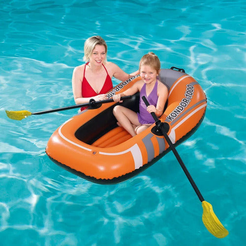 Boia Inflável Bote Infantil Piscina Lago Praia P/ 1 Pessoa