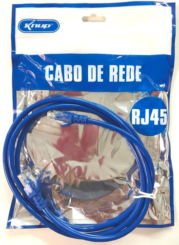 Cabo De Rede 1,5 Metro De Comprimento Rj45 Knup