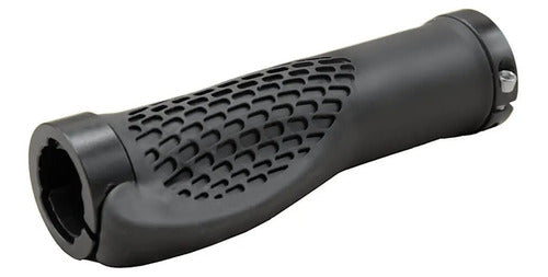 Manopla 130mm Comfort Borracha Tpr Preta Com Trava Preta