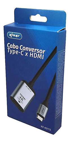 Cabo Conversor Usb 3.1 Tipo-c X Hdmi 4k