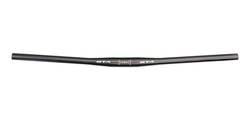 Guidão Mtb Flat Alumínio 31.8x700mm 9º Preto