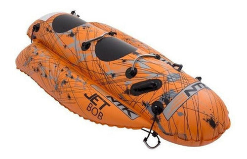 Bóia Banana Boat Inflável Rebocável Jetbob 2 Pessoas Nautika