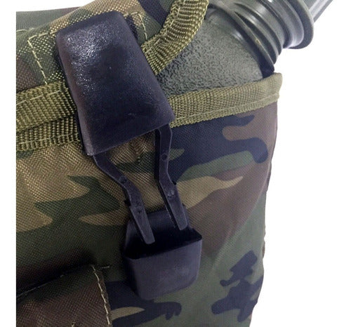 Cantil Para Água 1.8litros Pvc Camuflado Militar Ntk Ark