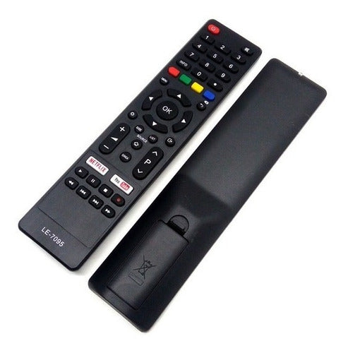 Controle Remoto Philco  Com Netflix/youtube   Le-7095