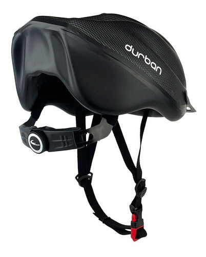 Capacete De Ciclismo Durban Estampa Em Carbono Bike Adulto