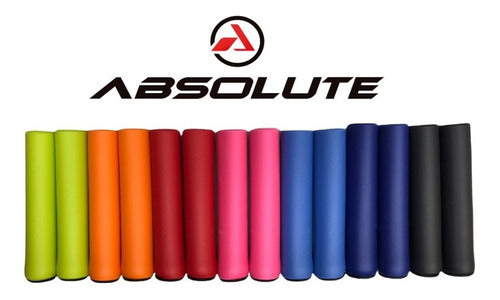 Manopla Punho Bike Absolute Espuma Gel Silicone Várias Cores