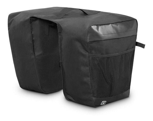 Bolsa Alforge Duplo Grande Bike Bagageiro Traseiro Skin 28l