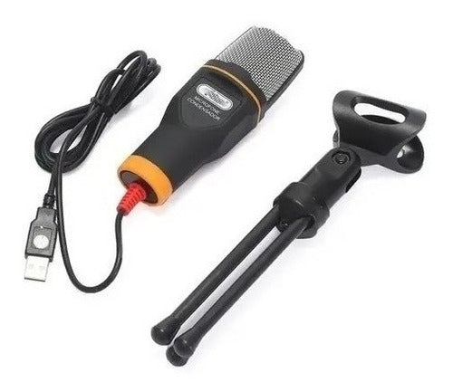 Microfone Condensador Usb Tomate Mtg-021 Profissional