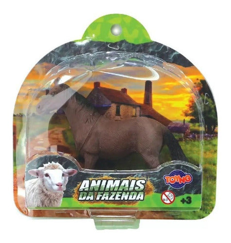 Animais Da Fazenda Toyng Brinquedo Em Miniatura