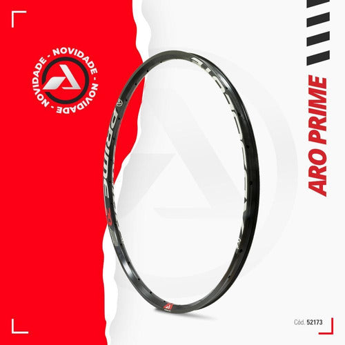 Aro Mtb Absolute Prime Tl 29x32f Preto Unid V-brake Tubeless