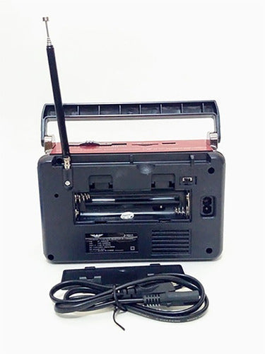 Radio Portatil Grasep D-f10 Retrô Bt Usb Mp3 Cartão Sd