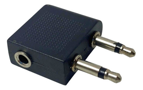 Adaptador De Áudio Original P2 Fêmea Para Dois P2 Macho