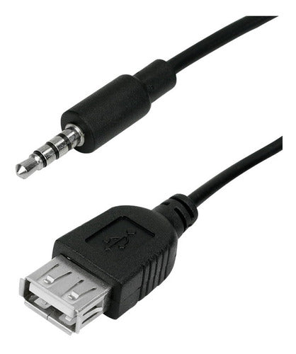 Cabo De Audio P2 Macho X Usb Femea Lelong Le-1012