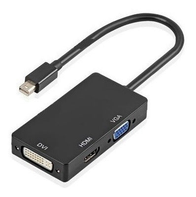 Cabo Mini Displayport Para Vga Hdmi Dvi Tomate