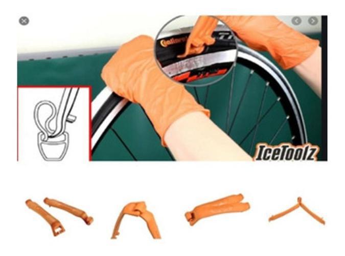 Espátula Para Bike Ice Toolz 64A2 Fixação Raio Com 2 Peças