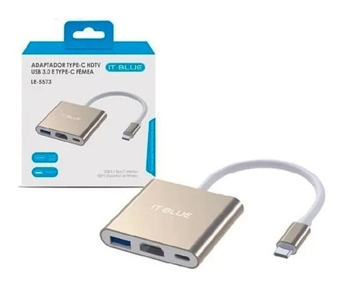 Cabo Espelhamento Celular Tv Hdmi 4k Usb Tipo C