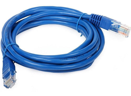 Cabo De Rede 15m Rj45 Azul Alta Qualidade Lehmox Ley-252