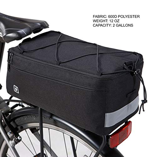 Bolsa Bagageiro Alforge De Bike Removivel Termica Skin 8l