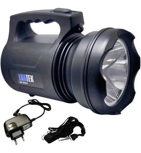 Lanterna Holofote Alta Potencia Led T6 30w Lk-3104 Luatek